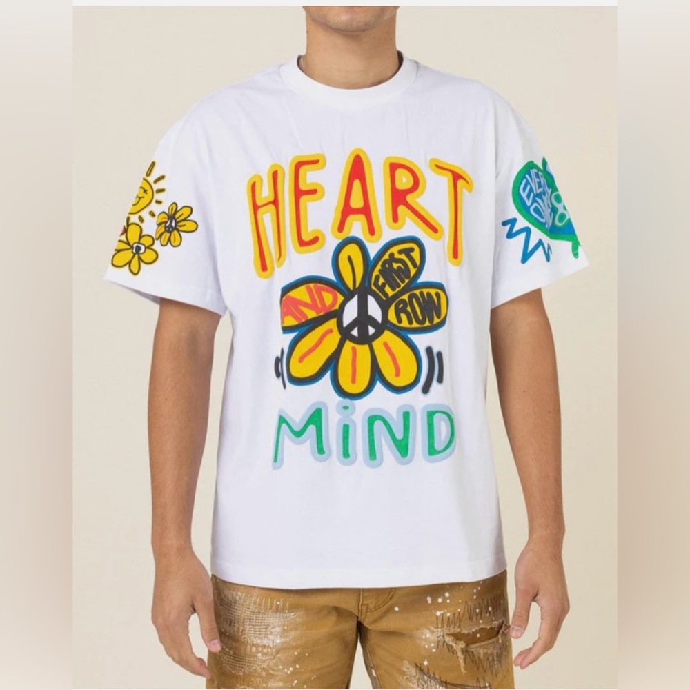First Row Heart & Mind T-shirt Medium
